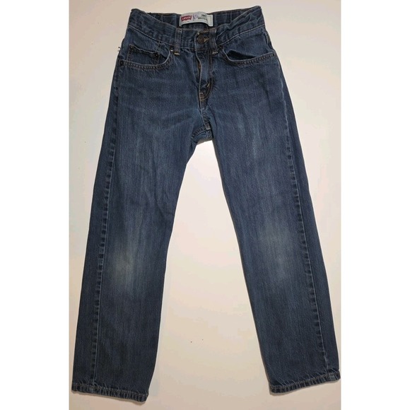 Levi's Other - Youth 505 Levi's 10 Slim 23" X 25" Straight Leg Denim Jeans Pants CG